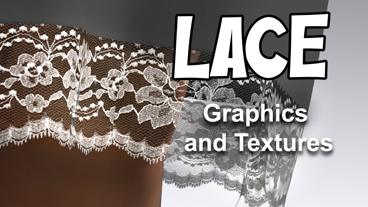 How to Add Lace - Graphics and Textures Explained - Clo3D
