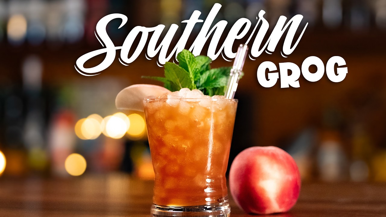This GROG recipe tastes like Peaches and Cream