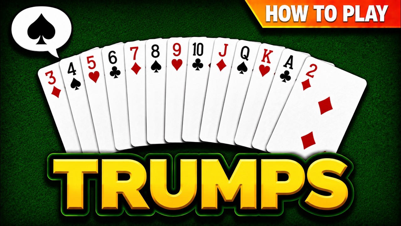 How to Play Trumps - Easy Card Game