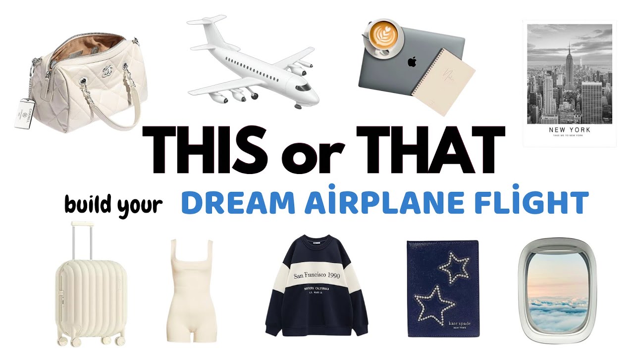 Создайте роскошный перелет своей мечты ✈️💎 | ЭТО или ТО