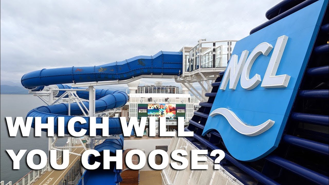 Norwegian Bliss Cruise Ship Tours of Nine Different Cabins