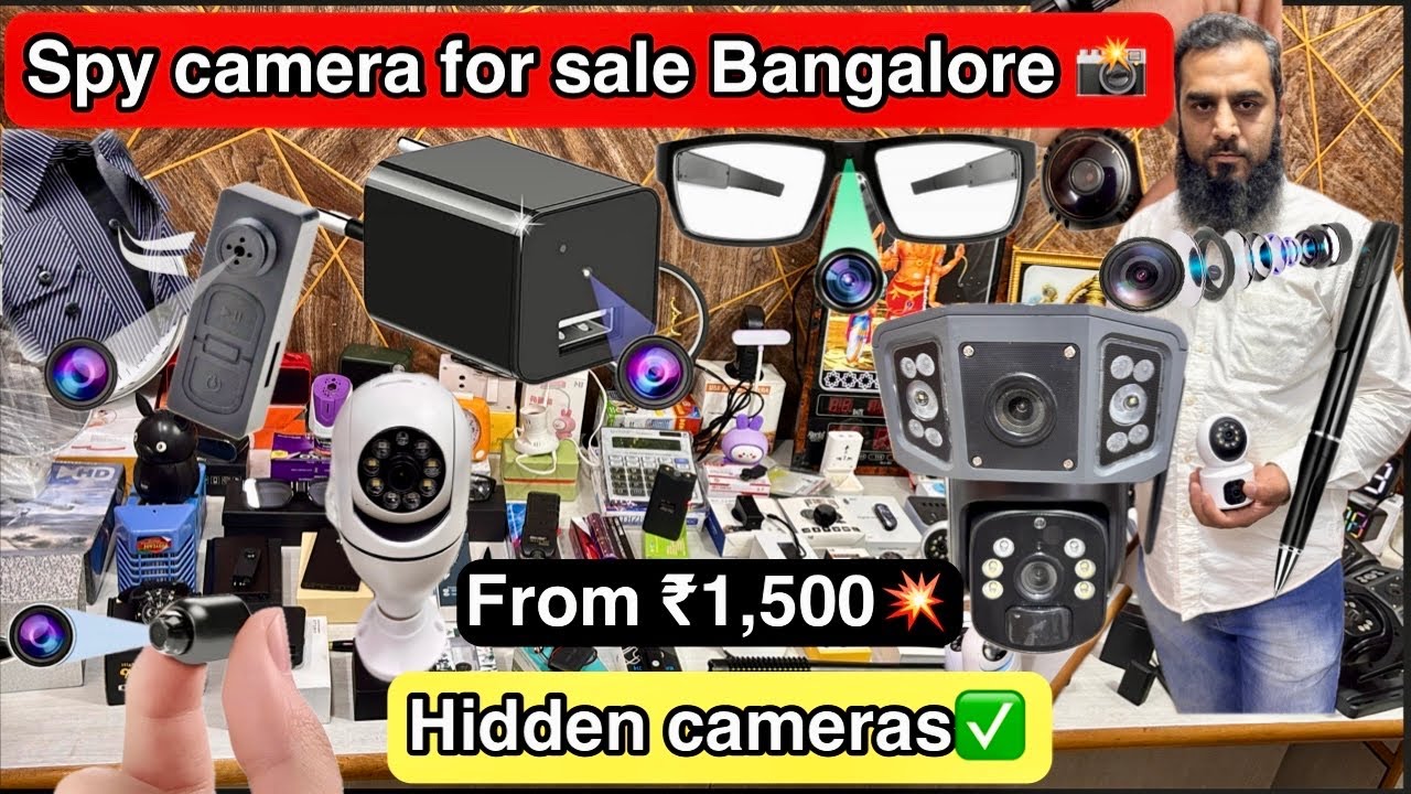 Spy camera in Bangalore| Spy camera shop in Bangalore| hidden cameras | #spycamera