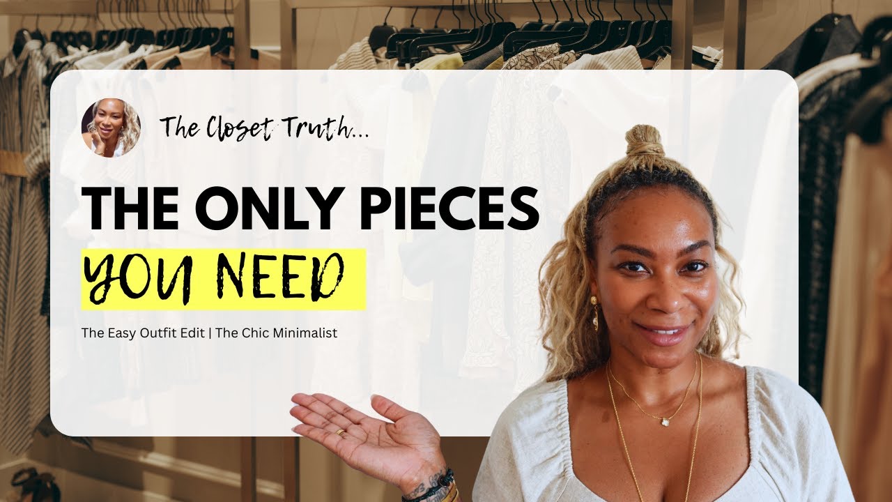 Chic Minimalist Wardrobe Staples | The Only Pieces You Actually Need