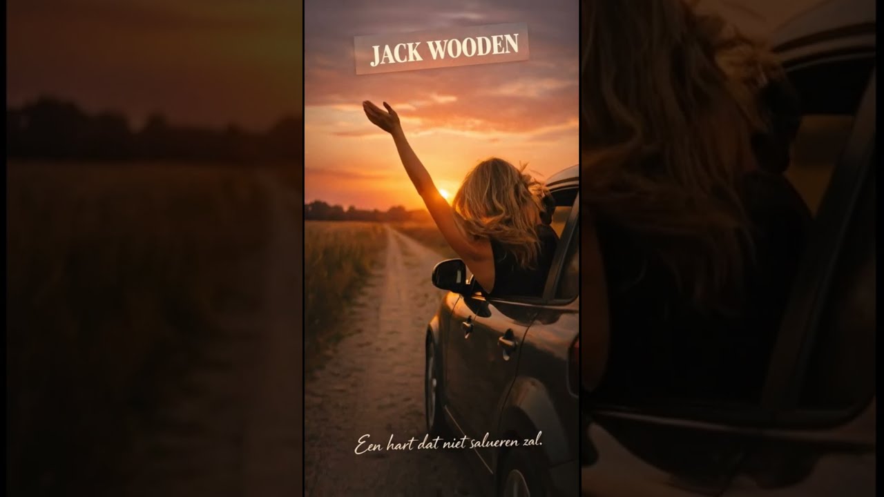 Een hart dat niet salueren zal. Door JACK Wooden.