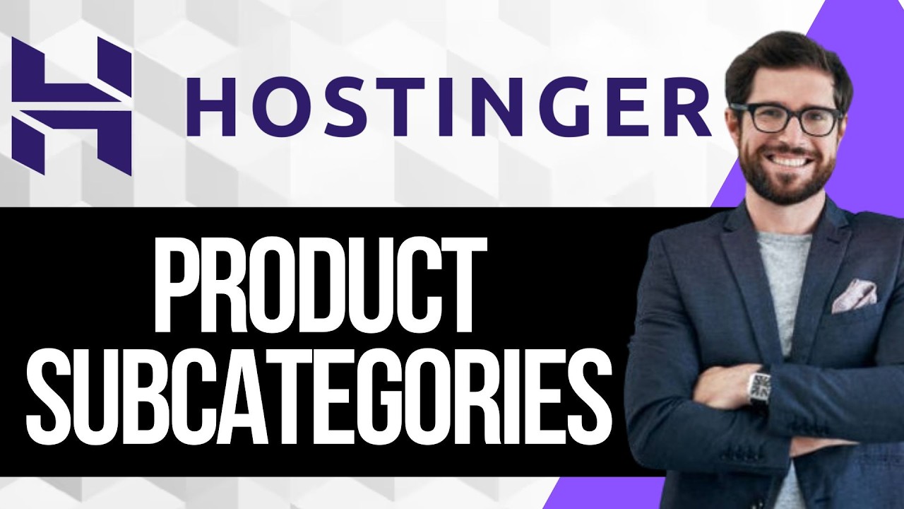 How to Create Product Subcategories in Hostinger Website Builder