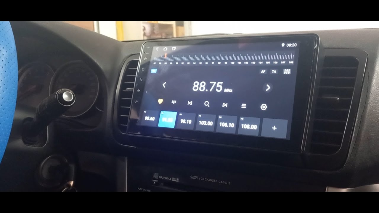 Instalación Car Radio Android 14 en Subaru Legacy, Outback 2003-2009