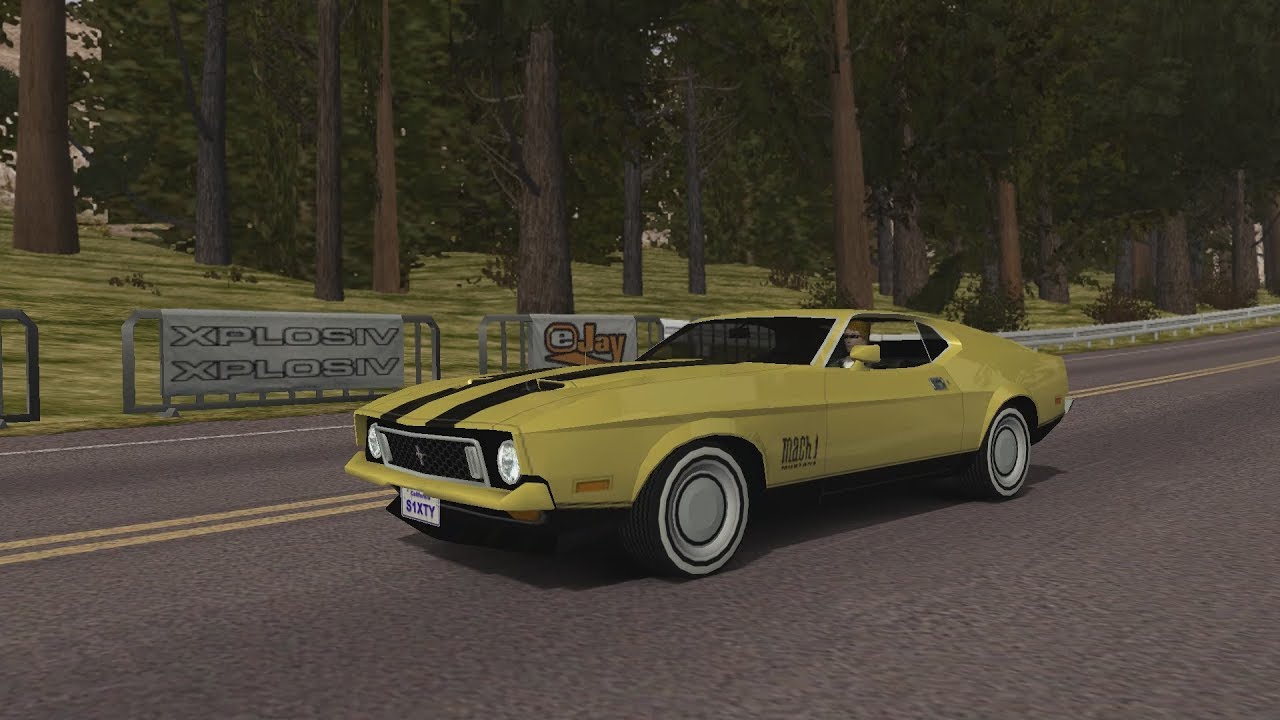 Ford Racing 2 - '73 Mustang Mach I Gameplay 1080p