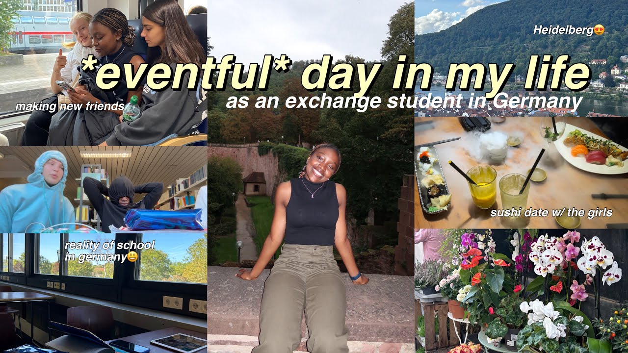 an *eventful* day in my life as an exchange student in Germany| south african youtuber