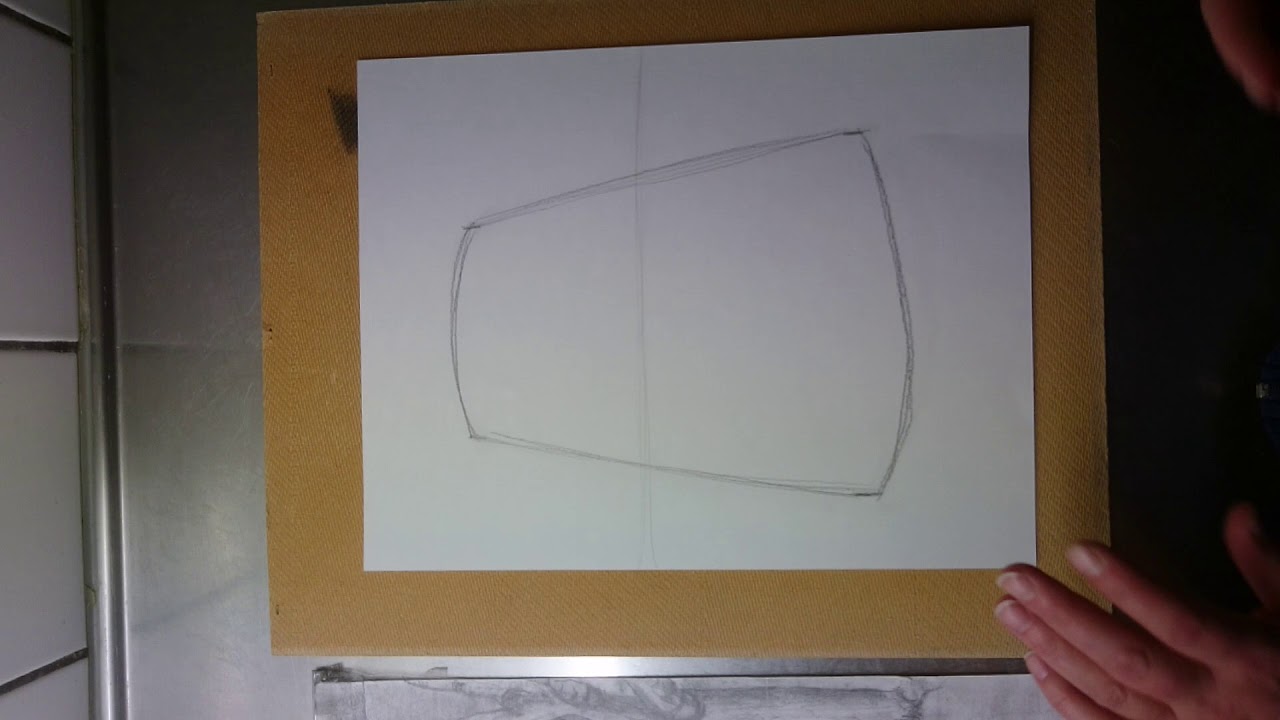 3. Tornet, Frottage, grafitstift