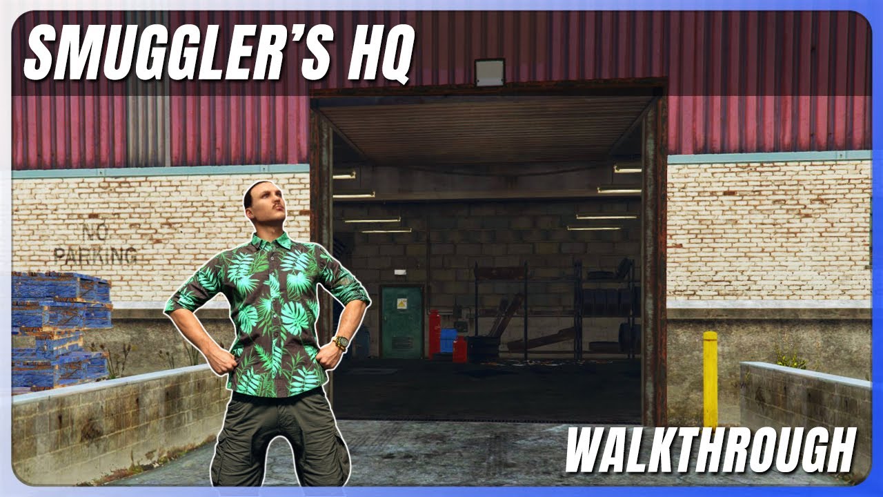 Smuggler's Hideout Walkthrough MLO #fivem GTAV Map interior
