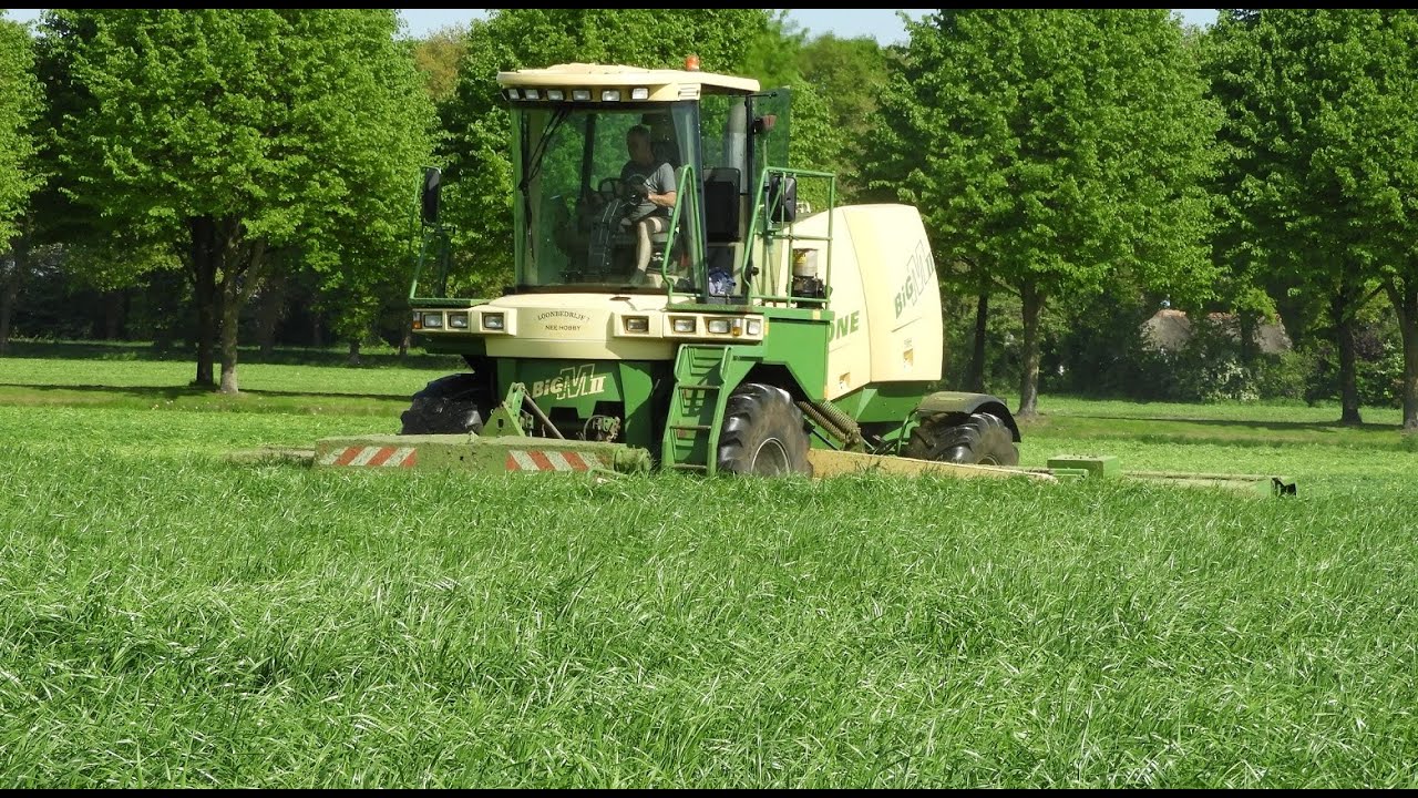 Grasoost 2025! Gras maaien met Krone BIG M II