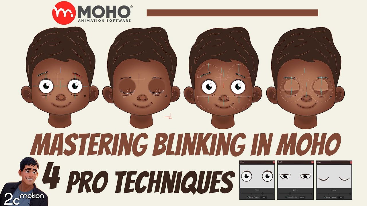 Mastering Blinking in Moho: 4 Pro Techniques #moho