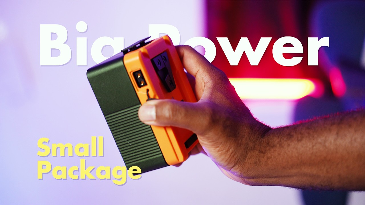 Biggest Power in Your Pocket! K&F V99 Pro Mini V Mount Battery Review + Giveaway Winner