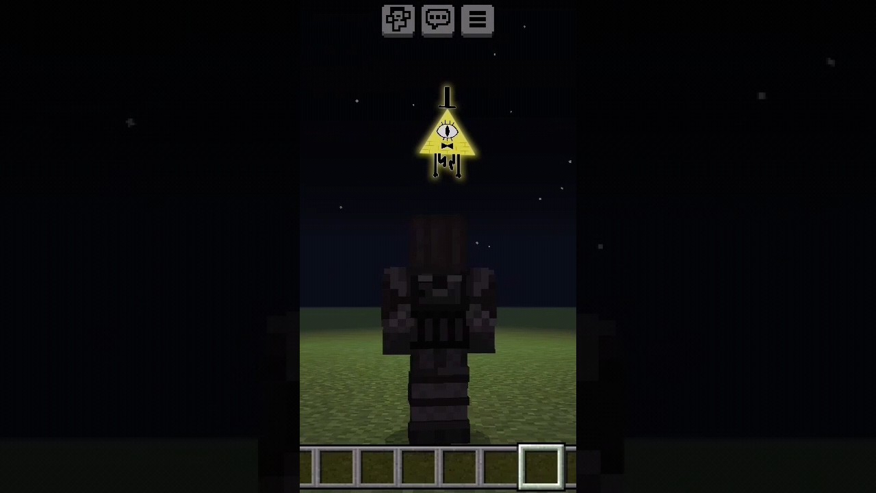 Bill Cipher in Minecraft bedrock?