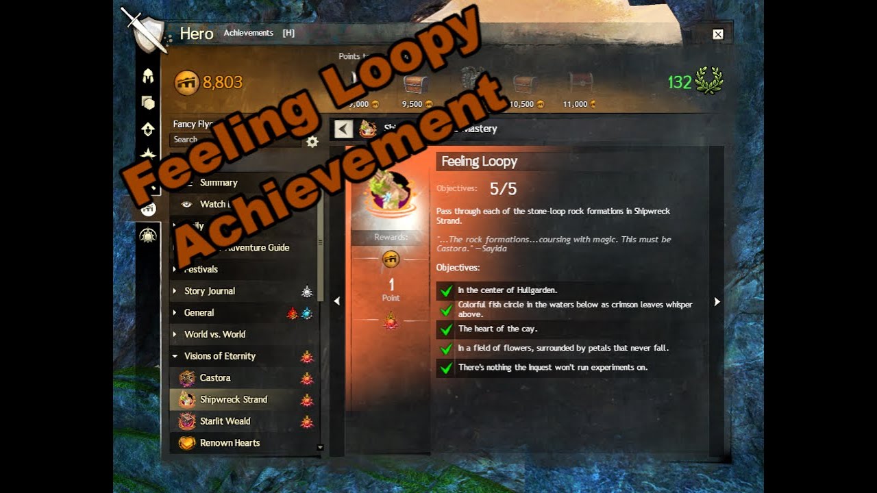 Feeling Loopy - Guild Wars 2 Achievement Guide