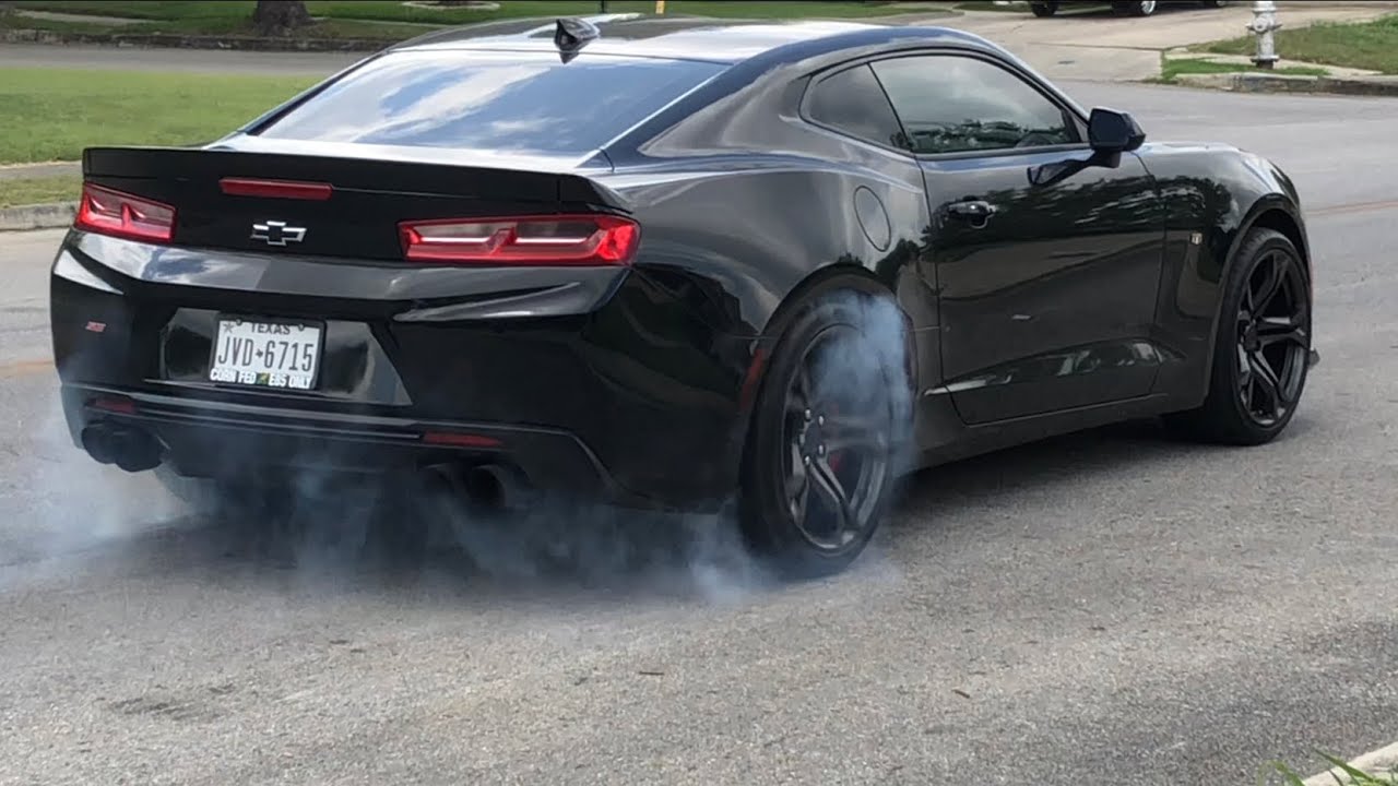 FBO Cammed 2017 Camaro SS 1LE Burnout