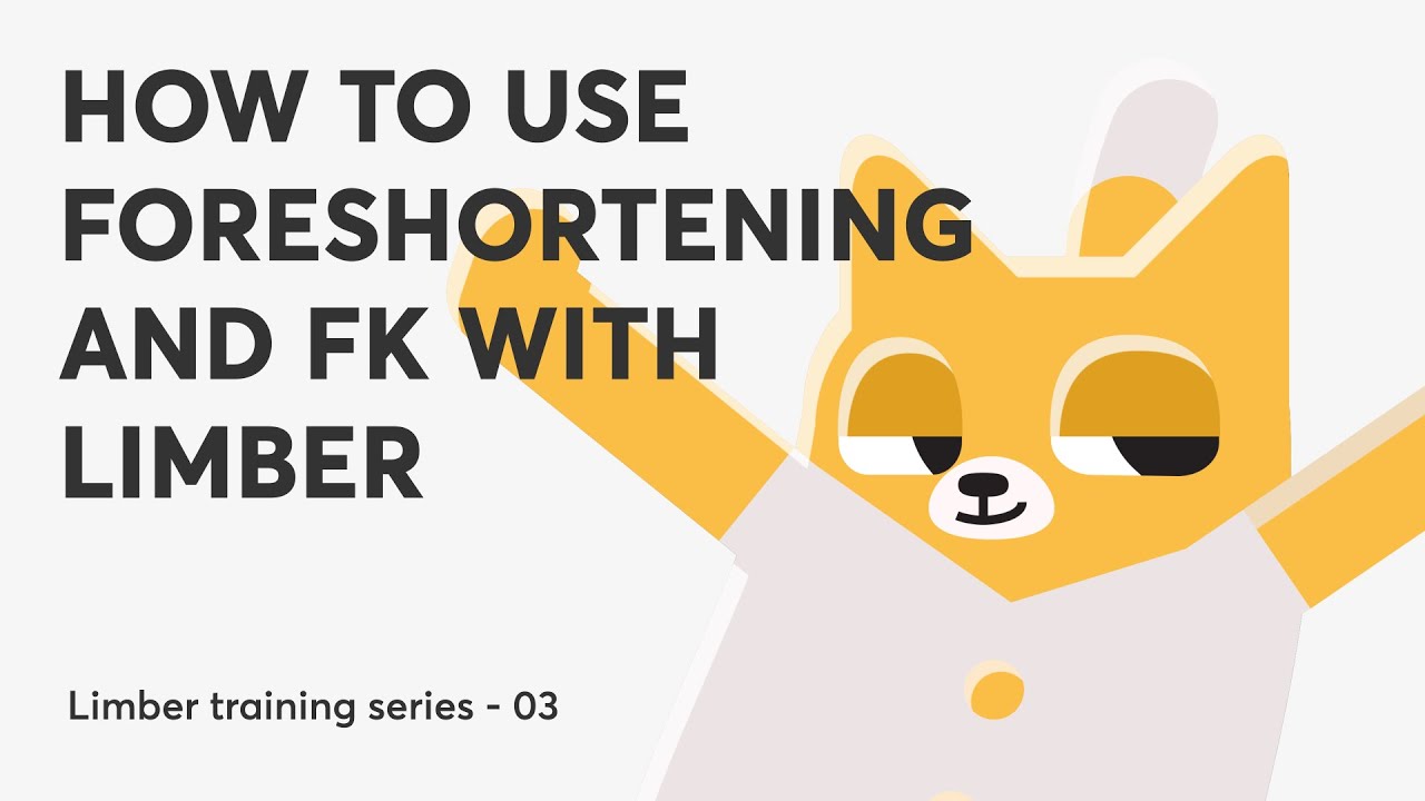How to use foreshortening and FK with Limber in After Effects