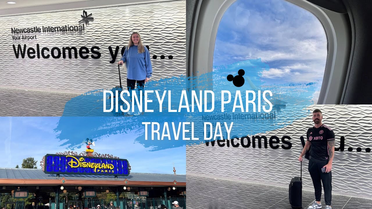 Disneyland Paris Travel Day! Raddison Blu premium room check in, Disney Village & World of Disney