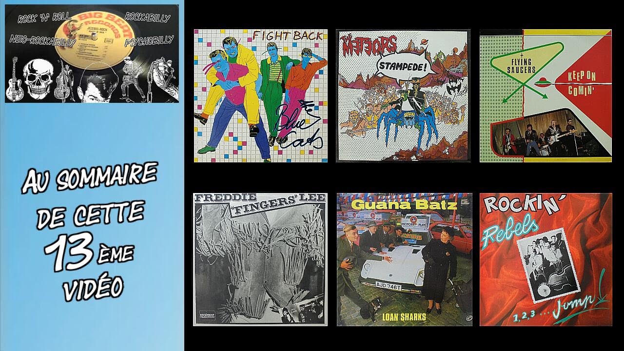 Ma collection de disques vinyles Rock'n'roll, Rockabilly, Psychobilly #13