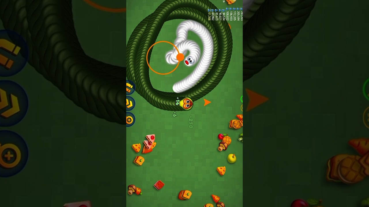 One Mistake = Game Over 😱 | Worms ZoneHashtags:#wormzone #wormsgame #gaming #shorts #viralshorts