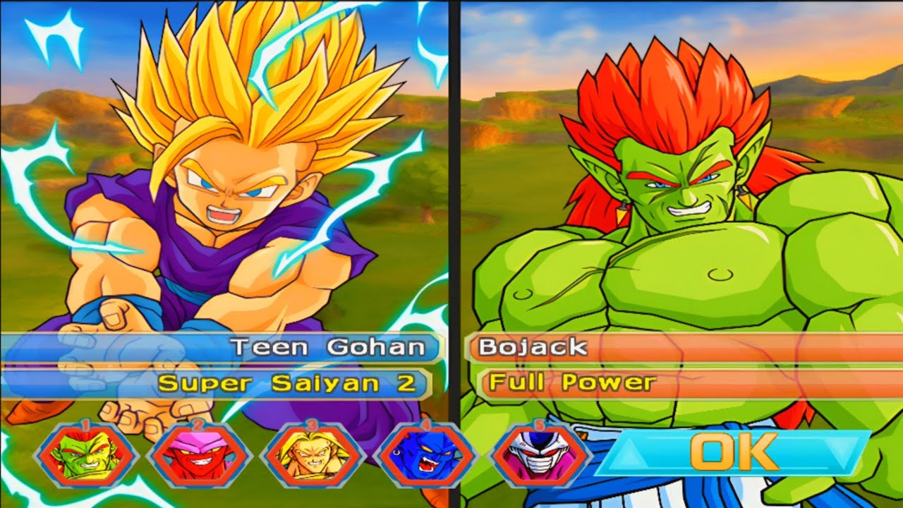 Dragon Ball Z: Budokai Tenkaichi 4 | Guerreros Z VS Villanos De Peliculas | 1080p