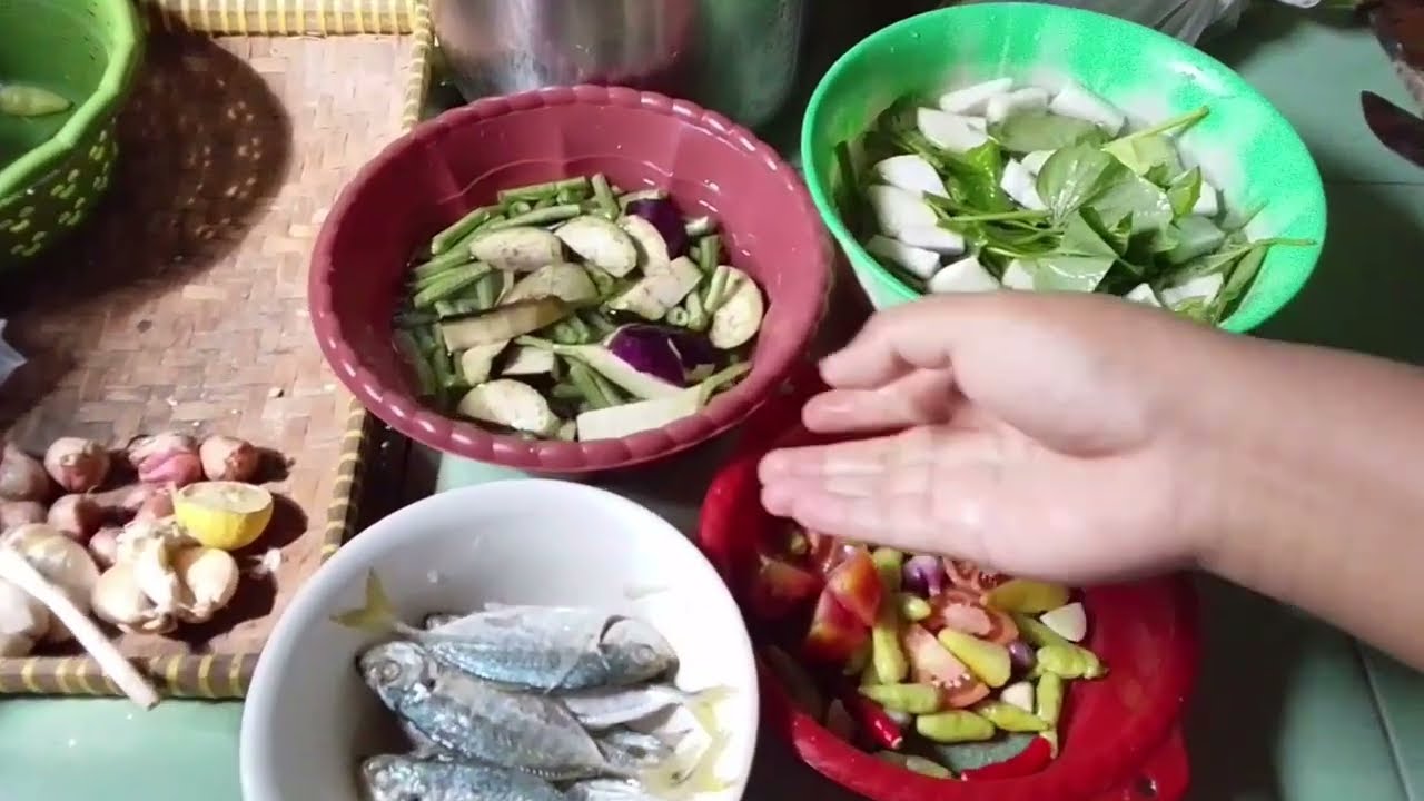 MASAK KANGGO BUKA PUASA DENGAN MENU SAYUR ASEM SAMBEL PINDANG