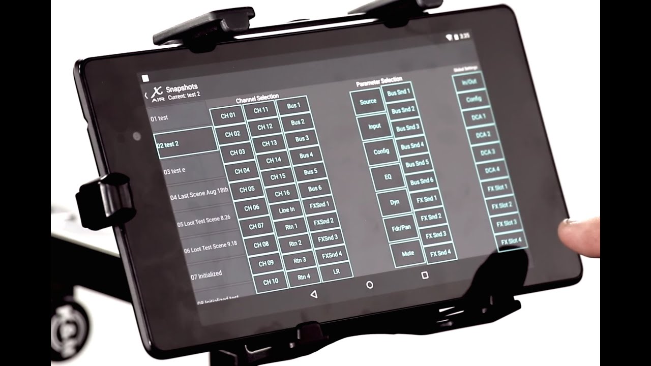 X AIR How To: Internal Snapshots (Android)