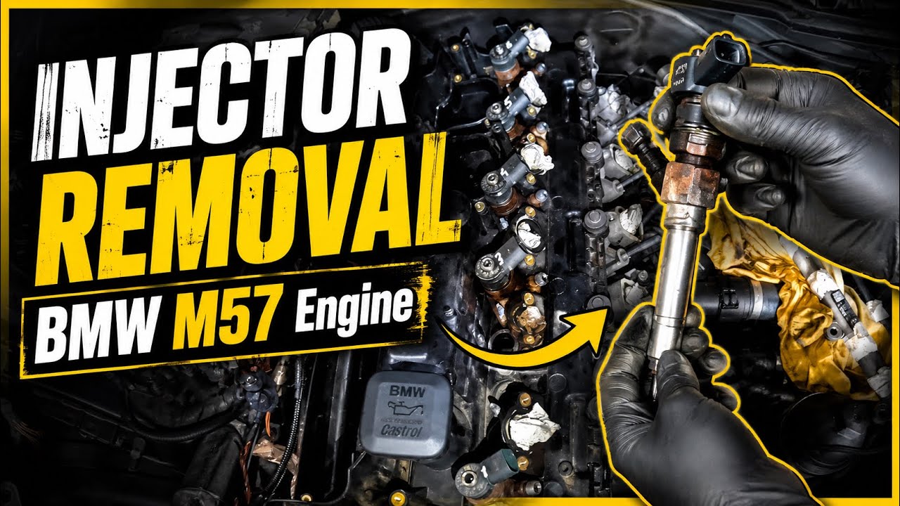 M57 Engine Injector Removal DIY 