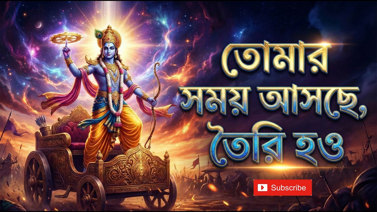 তোমার সময় আসছে, তৈরি হও......