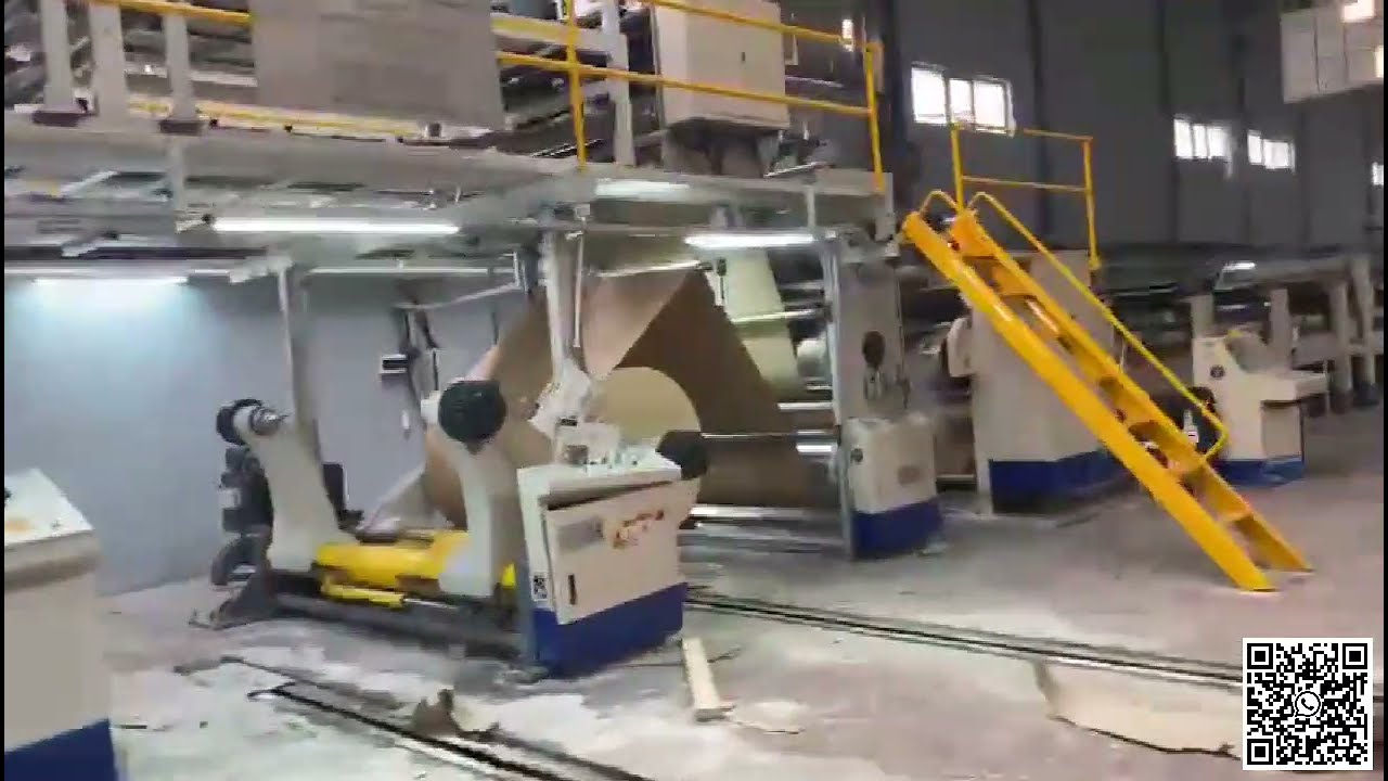 5 katlı Oluklu mukavva &uuml;retim hattı #diace #Xinyu