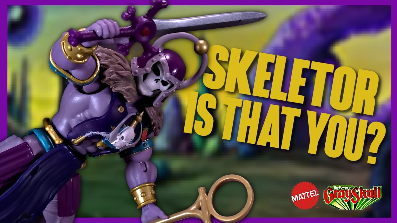 Mattel Masters of the Universe Origins Great Black Wizard Action Figure Review | @TheReviewSpot