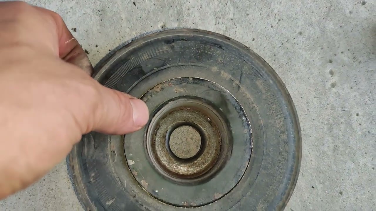 Renault Scenic 2. 2.0L Умер шкив коленвала