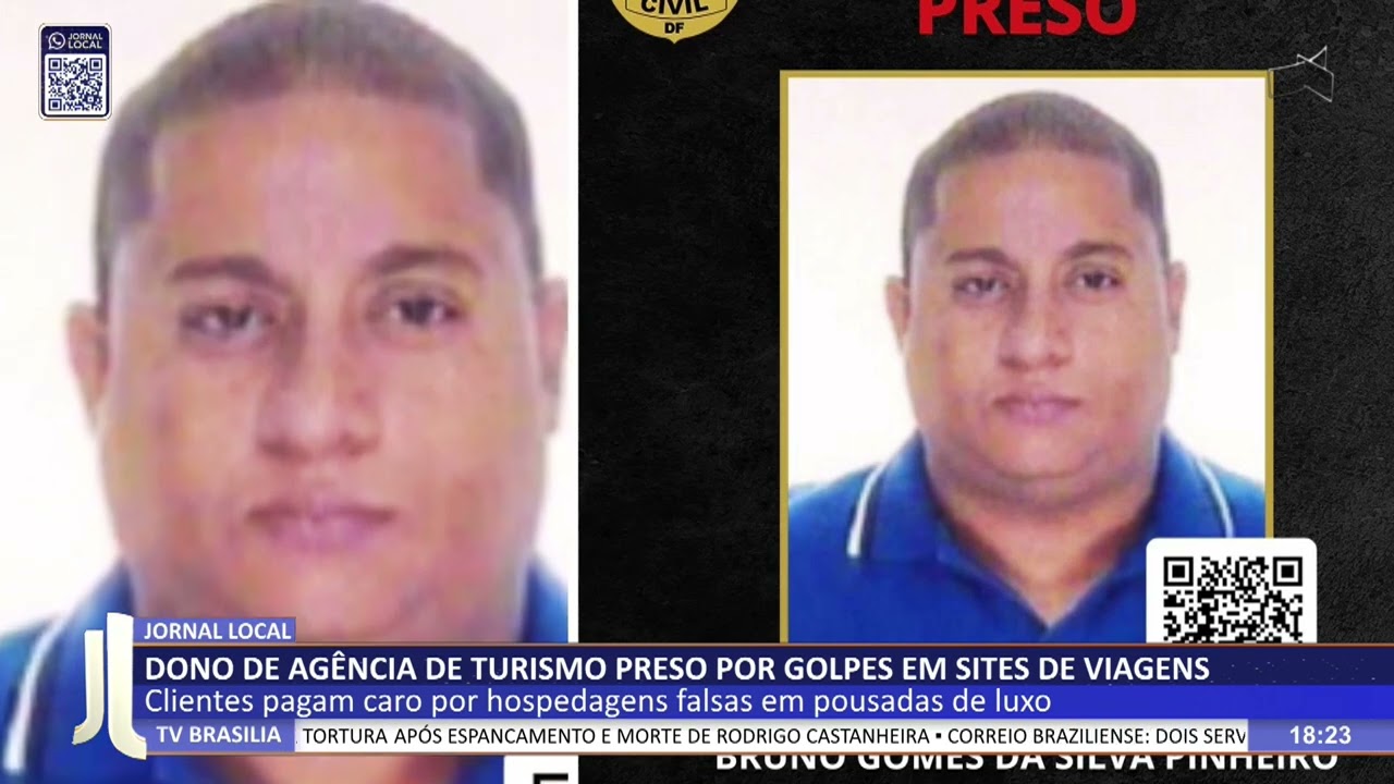 JL - Dono de agência de turismo preso por golpes em sites de viagens