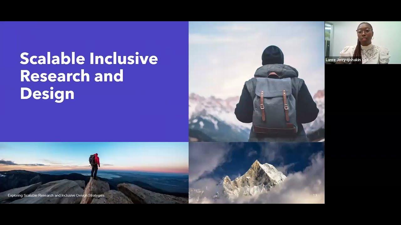Exploring Scalable Research and Inclusive Design Strategies