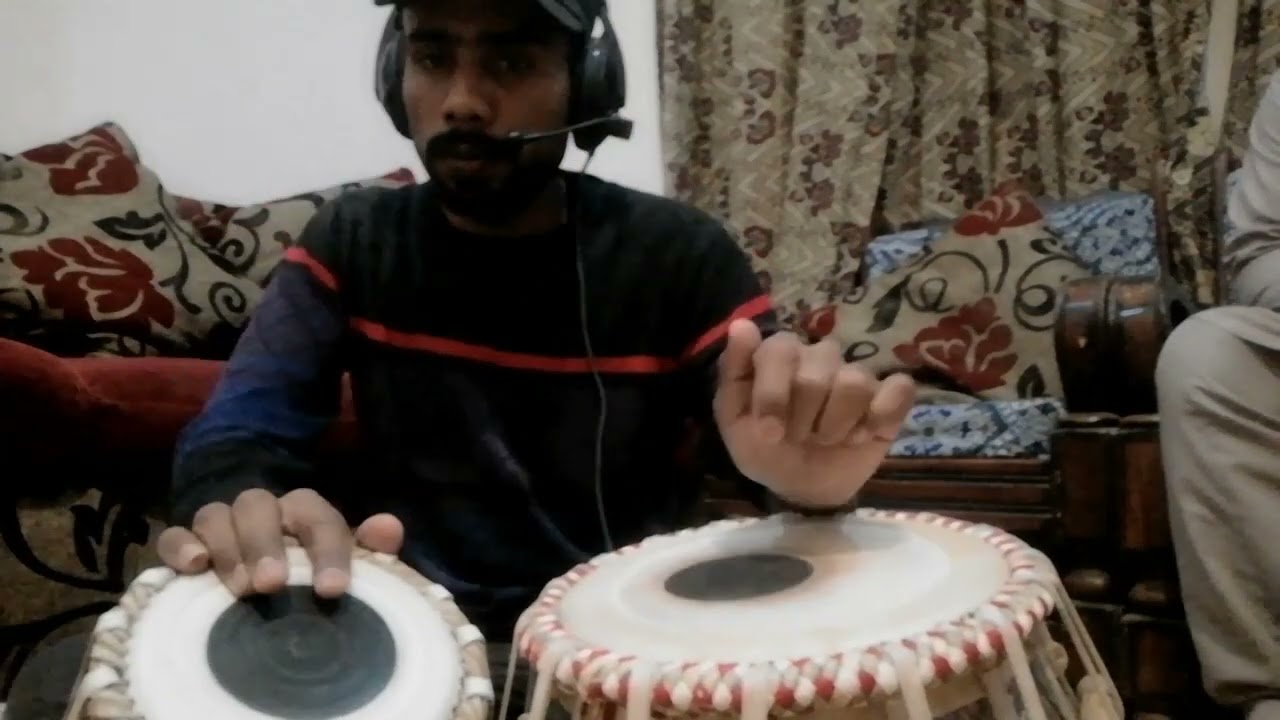 Solo Tabla by Sabir khan Teen Taal(16 Beats) Composition Ustad Miyan Qadir Buksh||Punjab Gharana❤️🙏