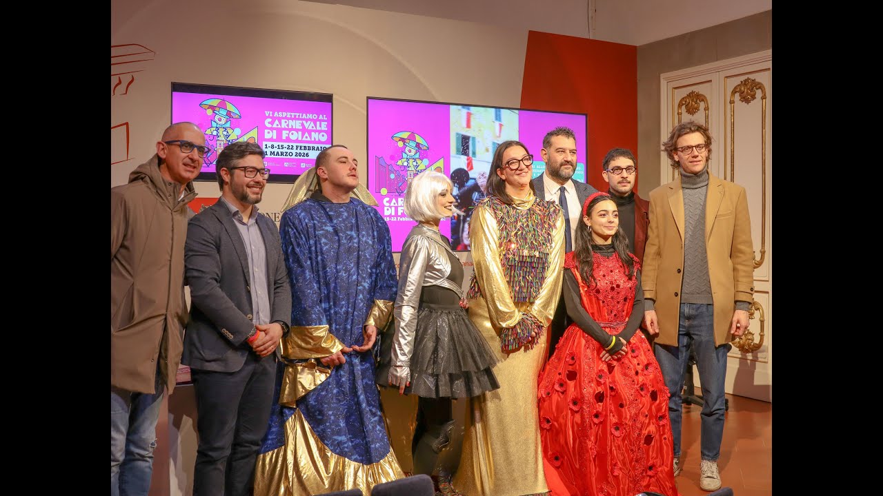 Presentata in Regione Toscana la 487° Edizione del Carnevale di Foiano della Chiana