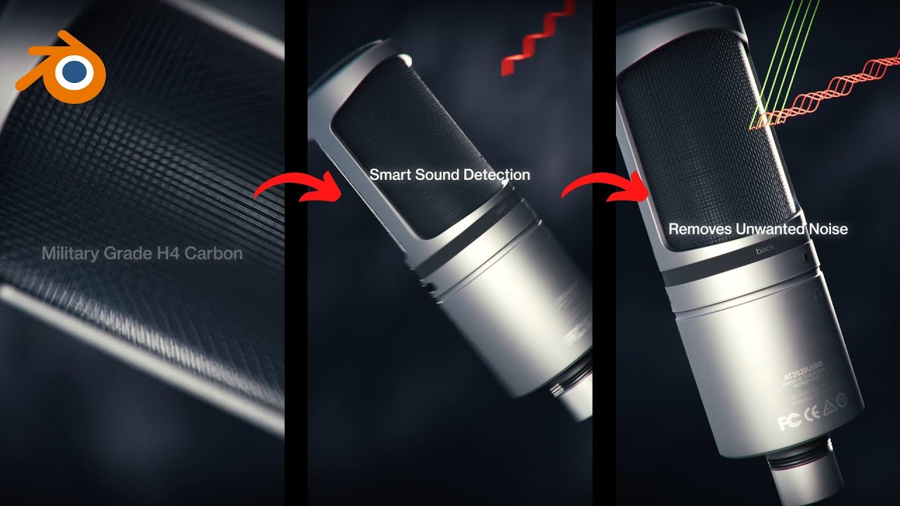 Microphone Sound Waves in Geometry Nodes