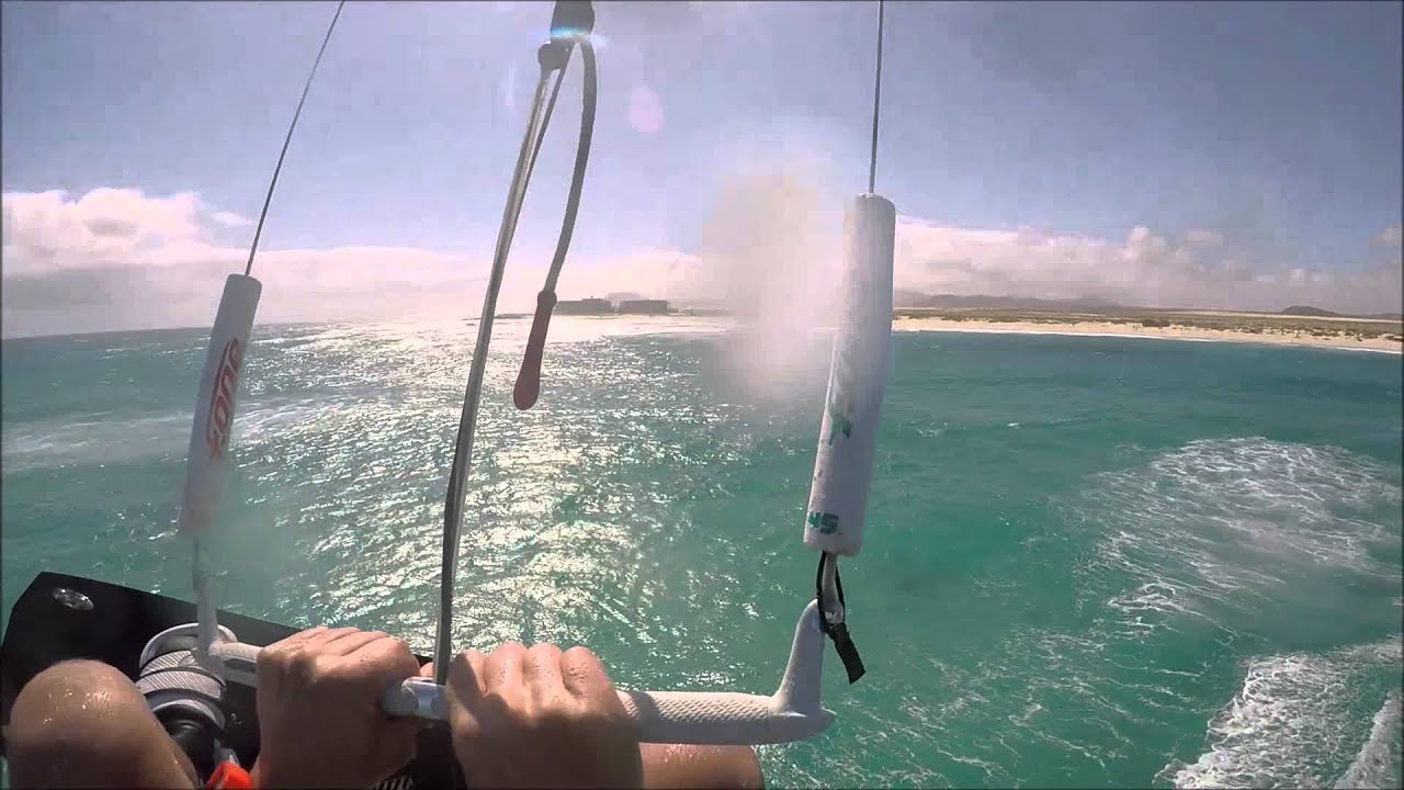 GoPro Kitesurf fuerteventura 2015 sotavento-flag beach