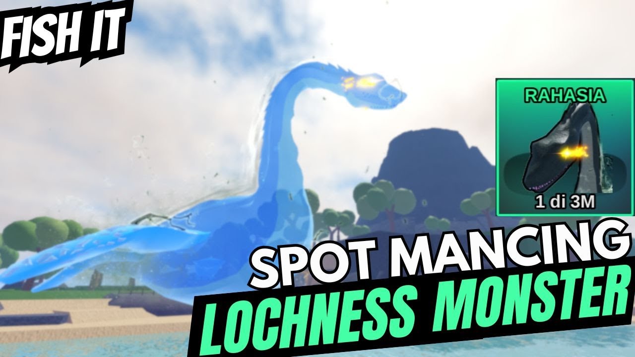 SPOT SECRET LOCHNESS MONSTER TERBAIK DI KOHANA ISLAND MISI DIAMOND ROD DIJAMIN KELAR! - Fish it