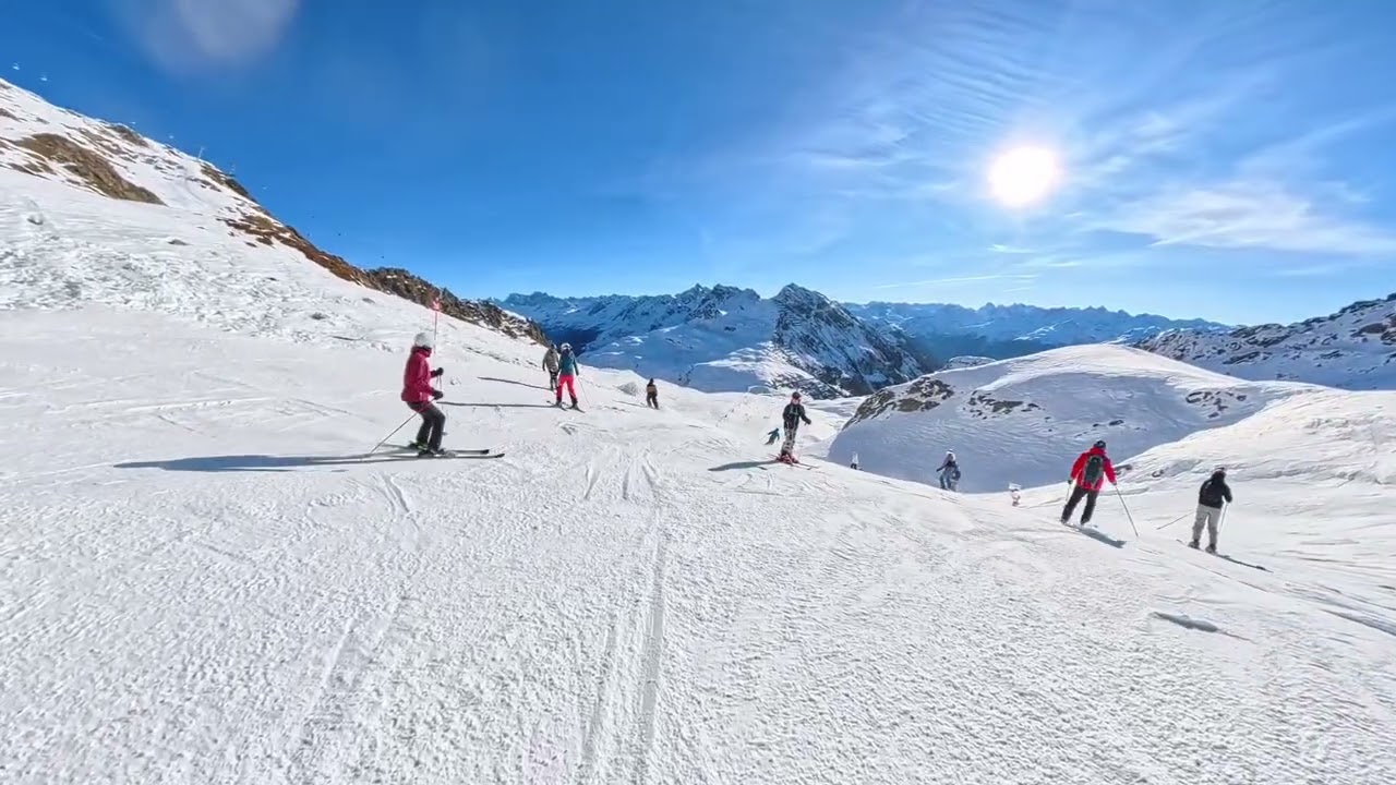 ⛷️☀️ Silvretta Montafon – Rote Piste 11 bei Kaiserwetter 🏔️❄️