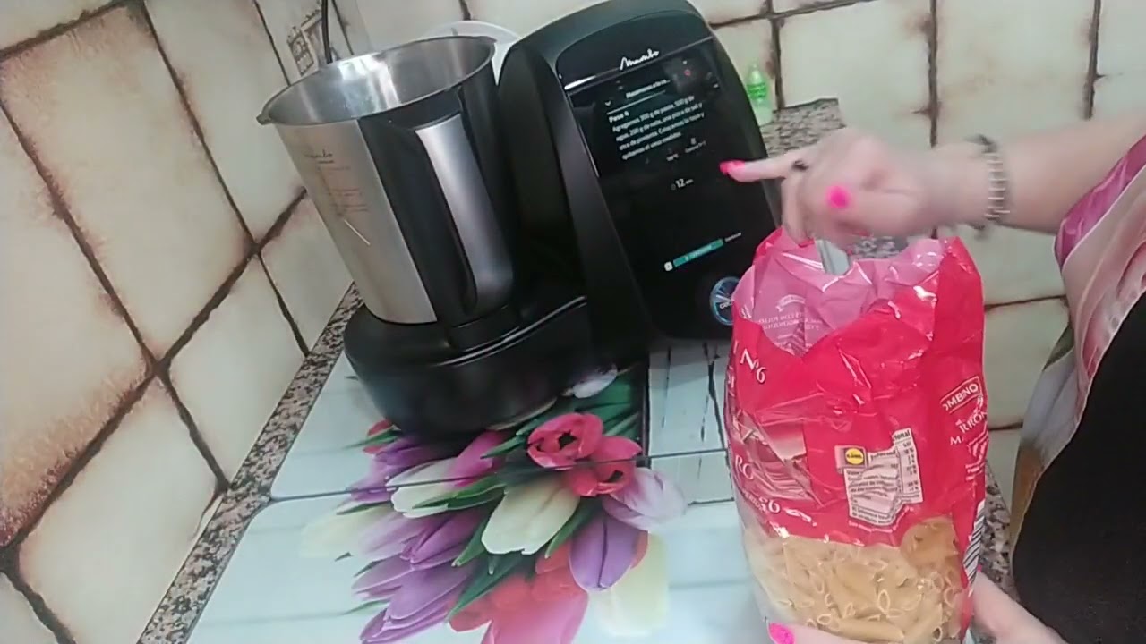 MACARRONES CARBONARA APP MAMBO 12090 + tip limpieza