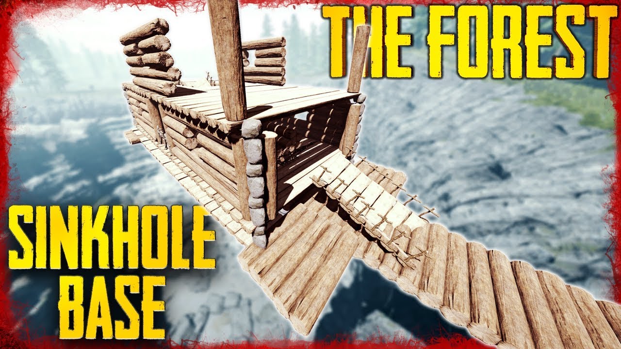 FLOATING SINKHOLE BASE - S5 EP51 | The Forest