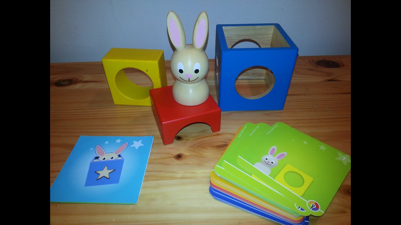 Bunny Peek A Boo Educational Toy- Build Children IQ, Smart Games