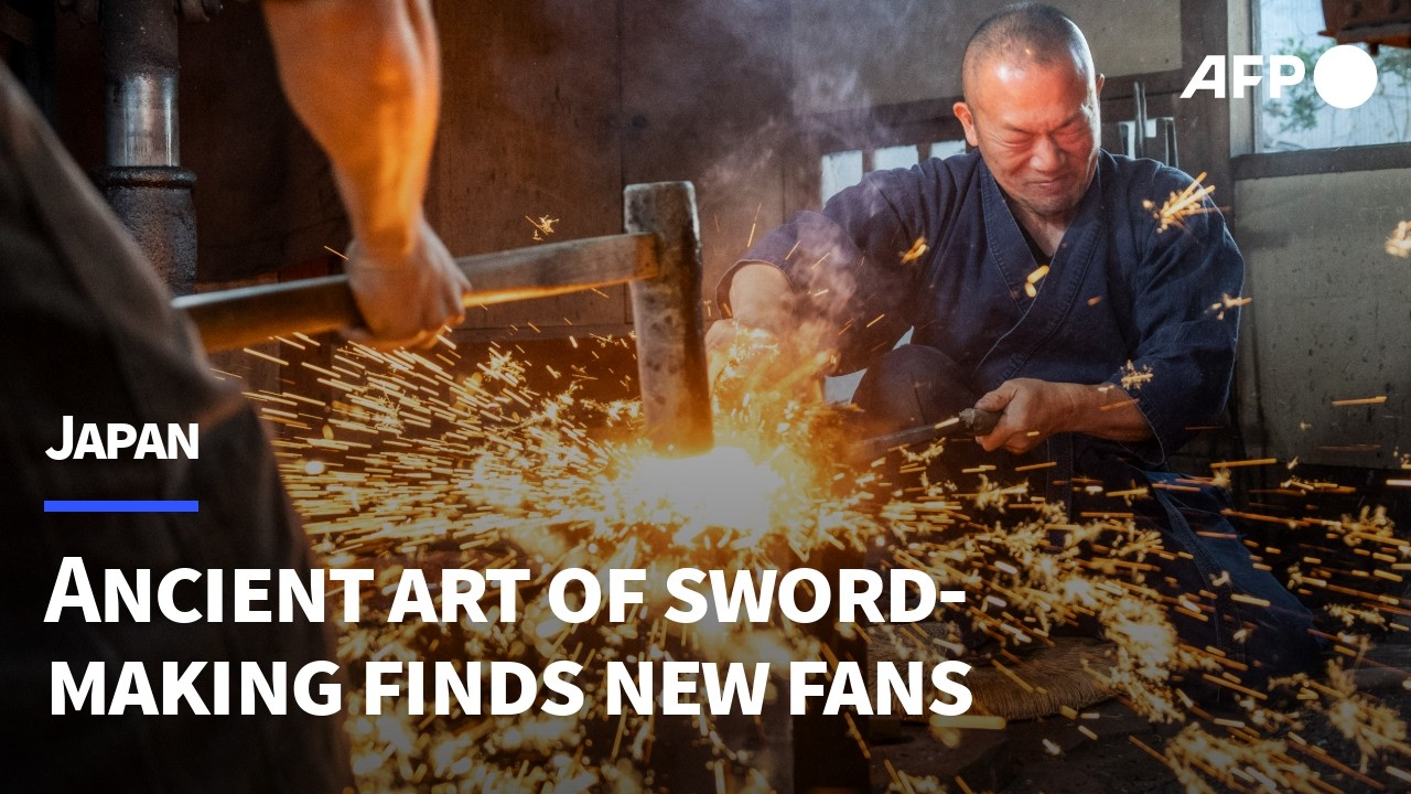 'Strength, beauty and life itself': Japanese swords forge new fanbase | AFP