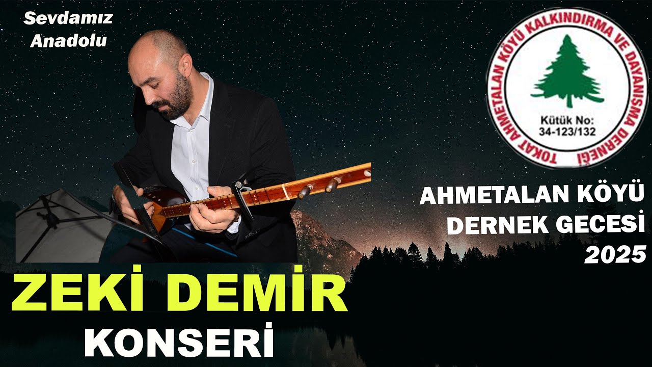 Ahmetalan Dernek Gecesi-2025 / Zeki DEMİR Konseri