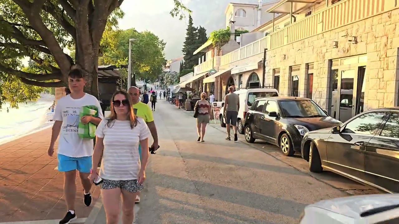 Walk in Gradac 4K - Croatia 2024