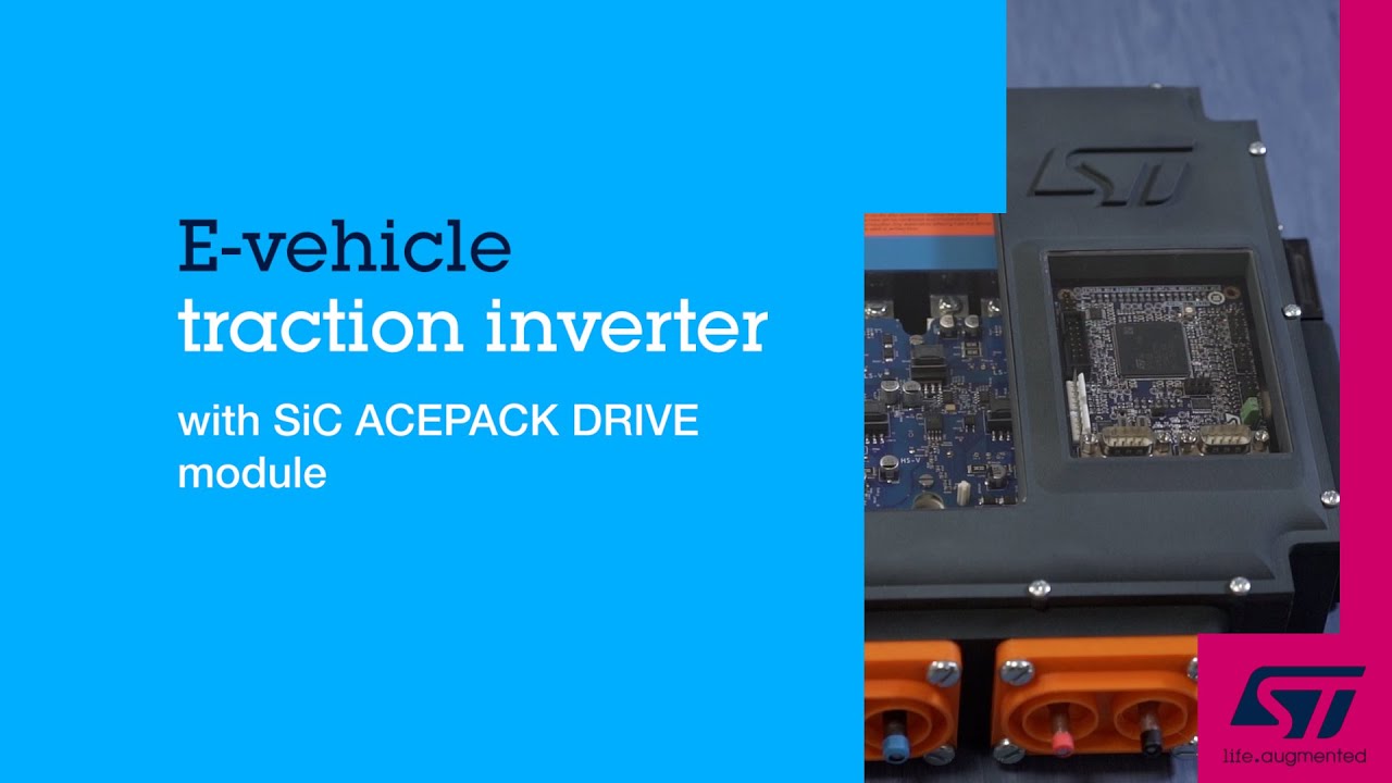 E-vehicle traction inverter with SiC ACEPACK DRIVE module