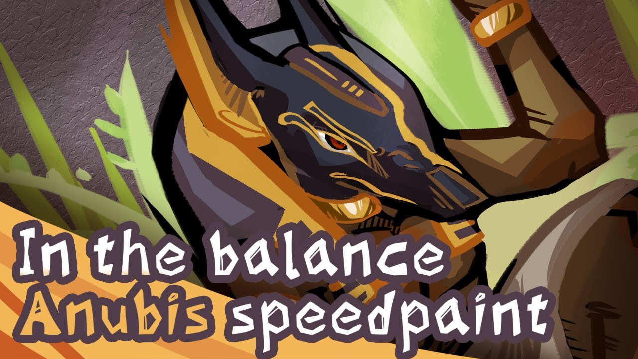 Anubis speedpaint 🏜️🌵