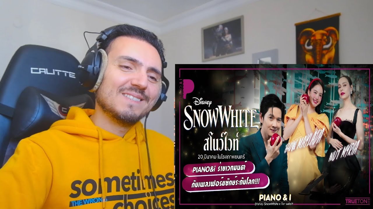 โบว์ เมลดา BOW Maylada - Waiting On A Wish | PIANO&i x Disney Snow White Reaction