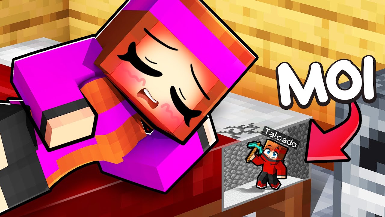Je vis dans la base d'Anna jusqu'à ce qu'elle remarque sur Minecraft !
